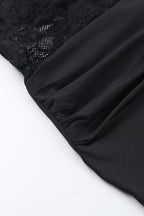 Halter Lace Cutout Bodycon Mini Party Dress