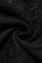 Slash Neck Jacquard Mesh Patchwork Strapless Maxi Dress
