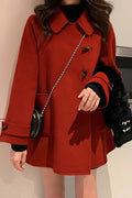 Toggle Coat Wool Blend Coat