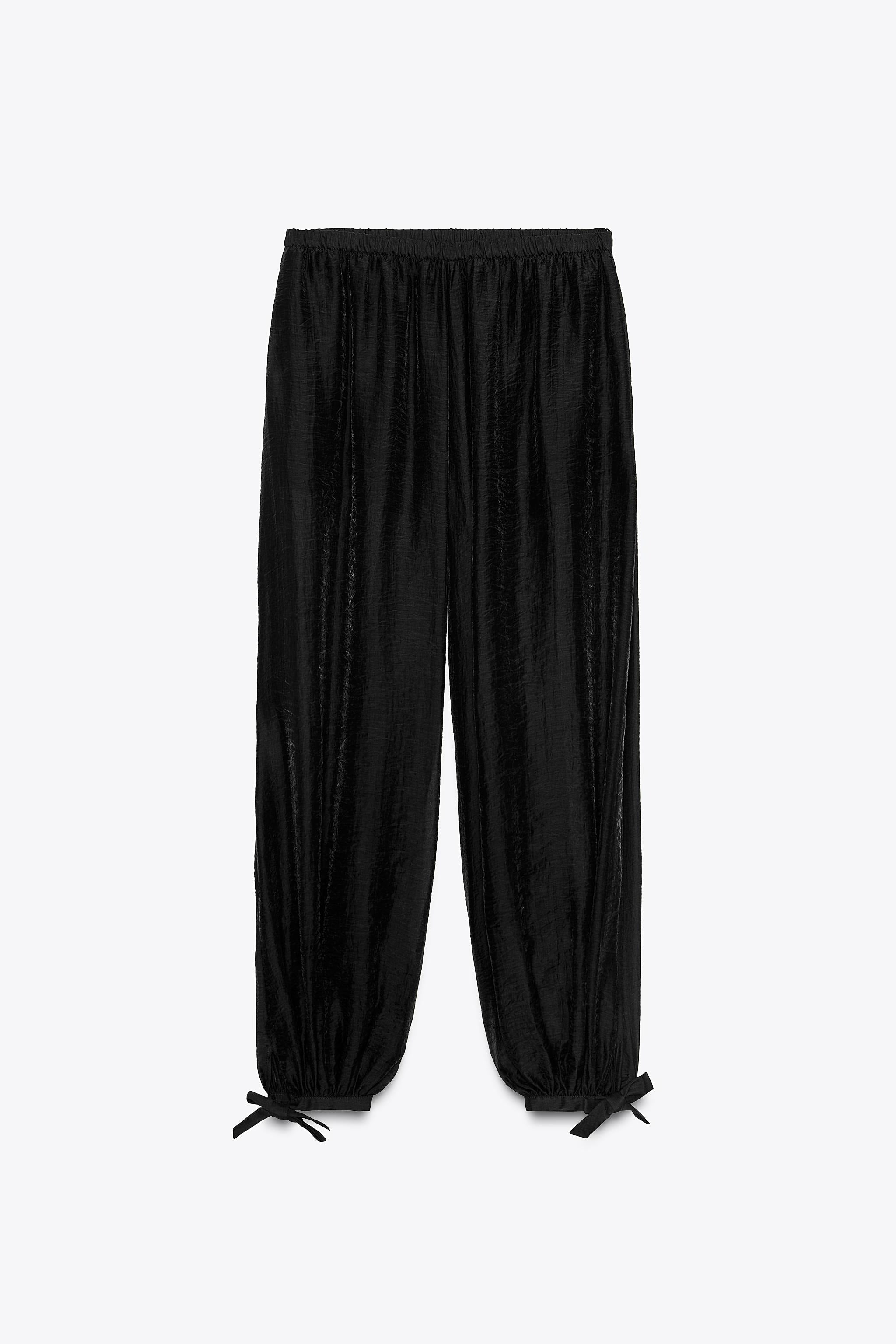 ZW COLLECTION TIE HEM BLOOMER TROUSERS