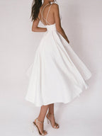 Fulgencia Spaghetti Dress for Women Comfortable Daily Wear