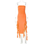 Aliza Mini Dress Orange