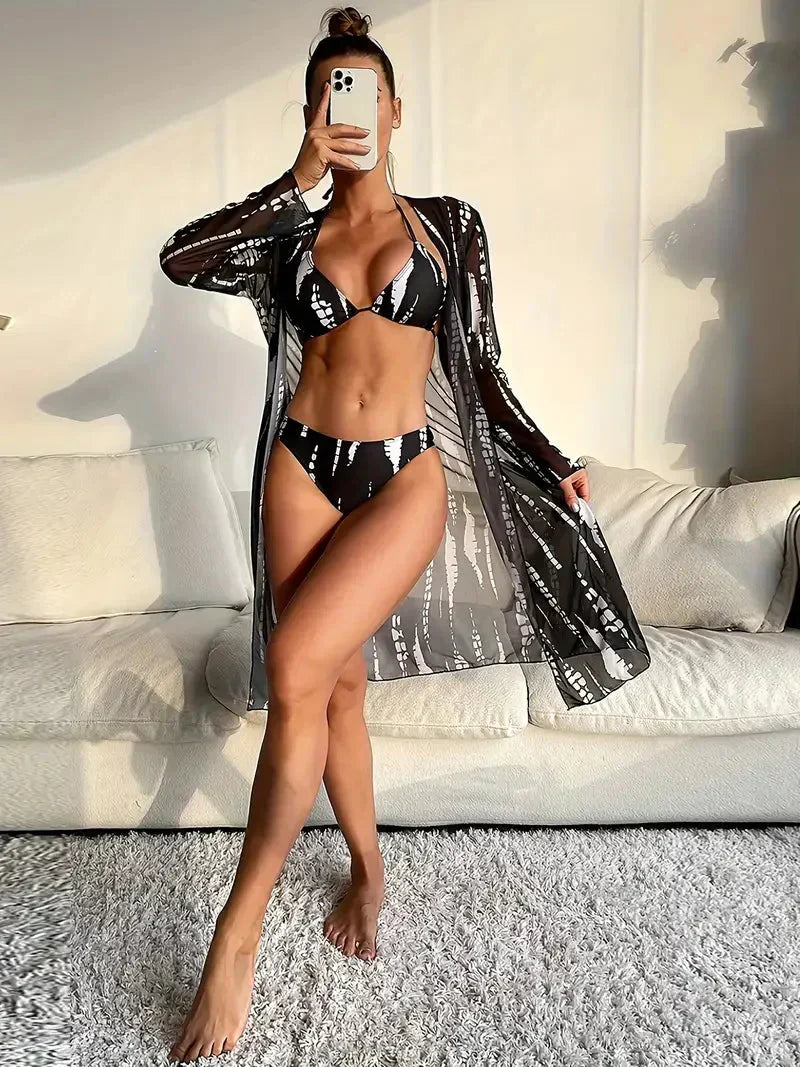 Adela Boutique Women's Summer Swimsuit Set Beach Dress Premium Wardrobe Essential