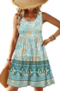 Womens Summer Sundress Boho Floral Casual Tank Dresses