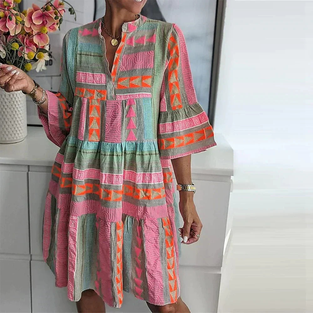 Iris Premium Midi Dresses Boutique Collection