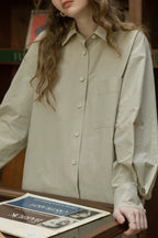Cotton Oversized Lazy Unique Design Blouse