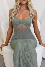 Tiffany Aesthetic Elegance Enigma Maxi Dress Elevated Occasion Wear