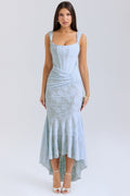 Boned Tailored Mermaid Formal Dress