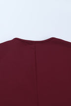 U-Neck Bodycon Party Dress