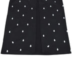 Rhinestone U-Neck Sleeveless Hip Dress