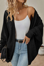 Autumn-Winter New Solid Color Midi Knit Cardigan