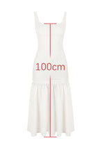 Amore Dropped Waist Midi Dress