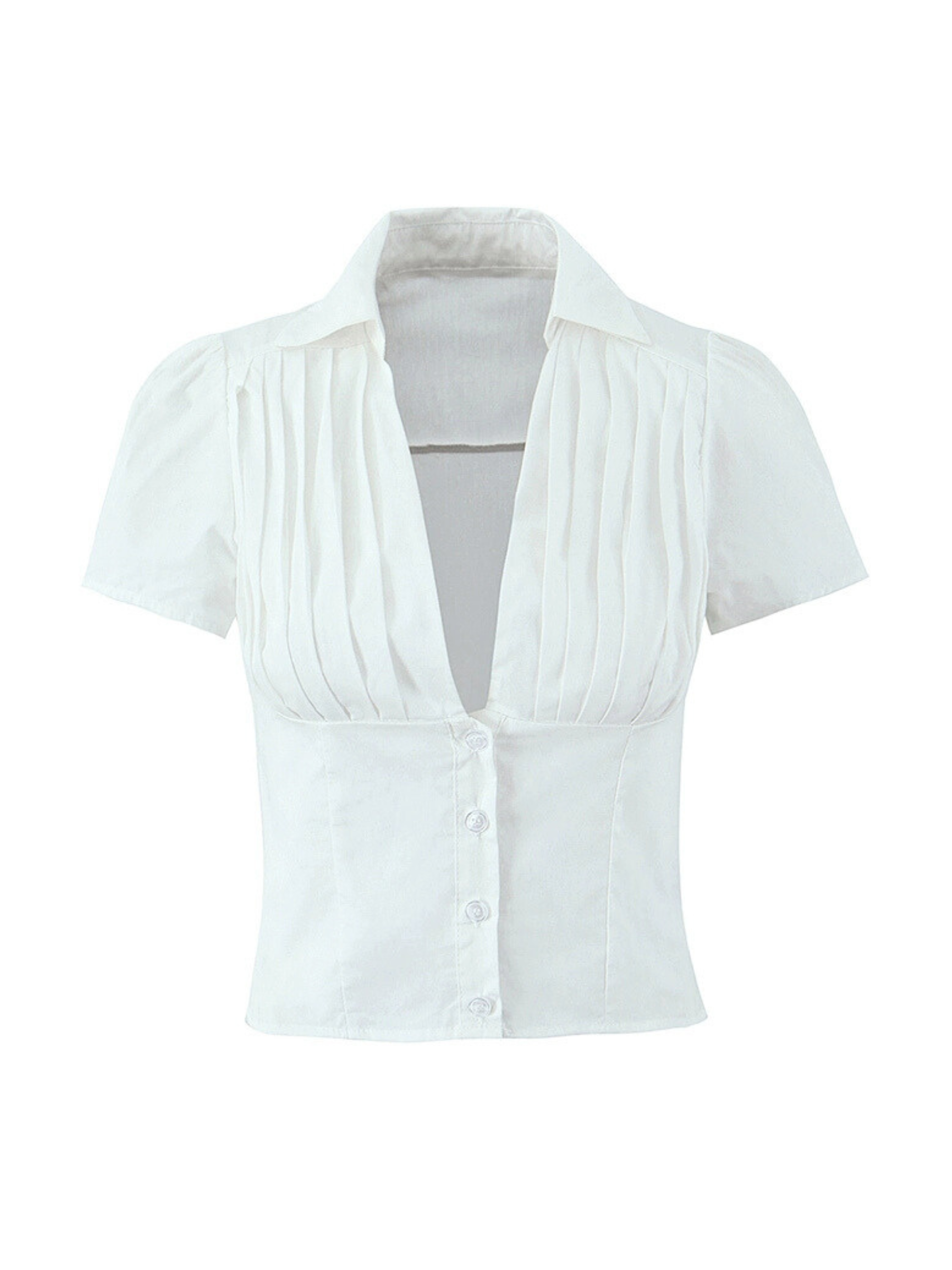 Rachell Shirt Blouse & Skirt Set