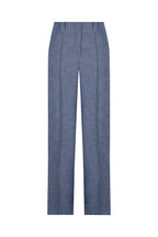 Crossover Slim Fit Sleeveless Vest and High Waisted Wide Leg Pants Set