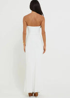 Isla Midnight - Strapless Cut-Out Maxi Dress