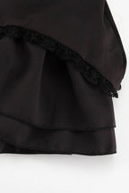 Slim Pleated Mini Dress