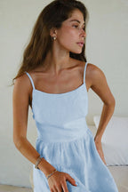 Strappy Tiered Maxi Boho Dress
