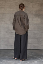 High Density Cotton Collared Blouse