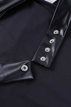 Slim Fit Mini Gothic Dress