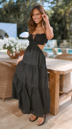 Valerie Chic Office Midi Dress Statement Occasion Edit