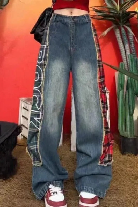 HipHop Patchwork Jeans