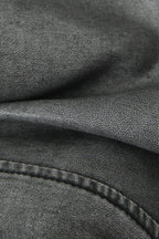 Washed PU Moto Biker Jacket