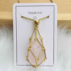 Crystal Gemstone Necklace