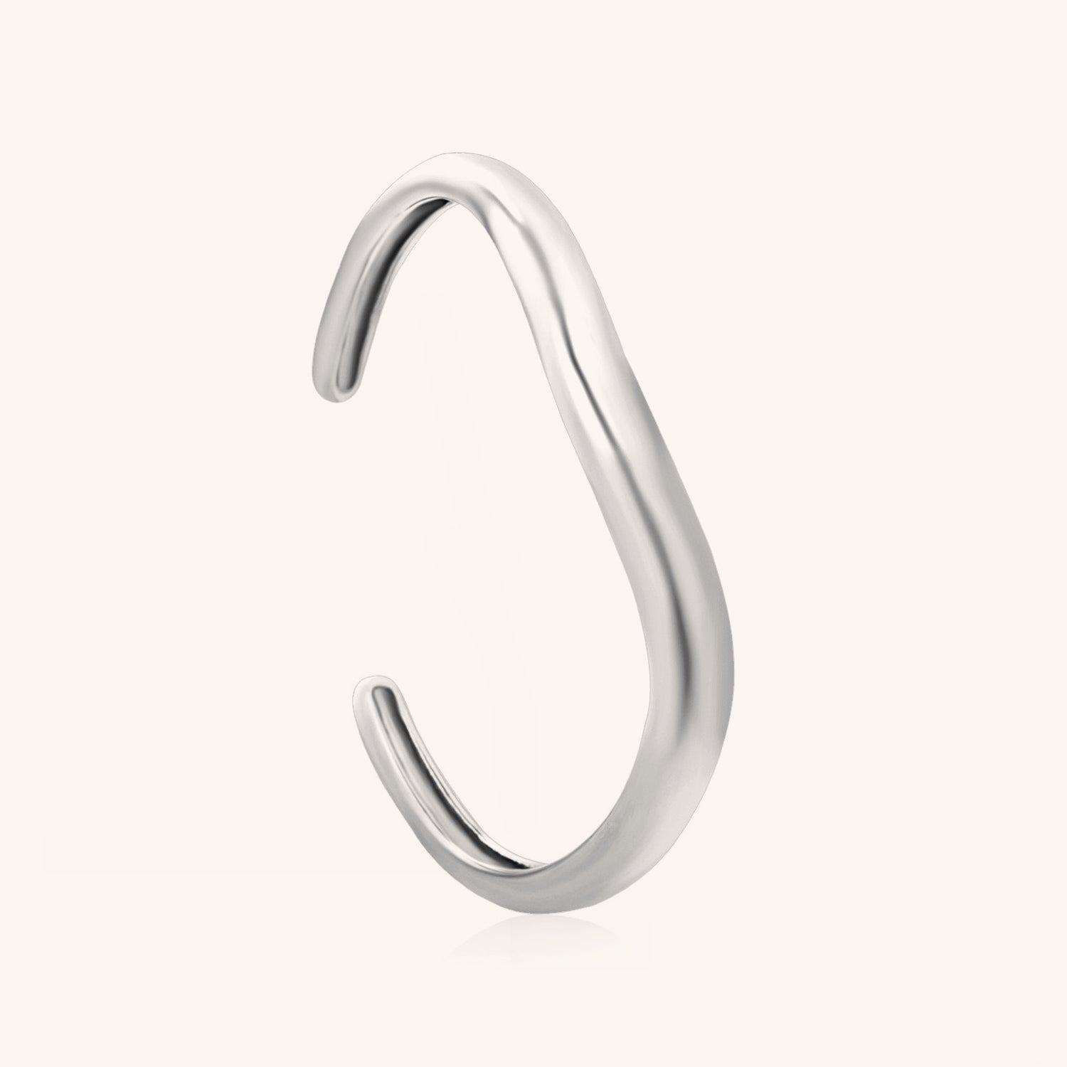 Vintage Geometric Open Bangle Bracelet