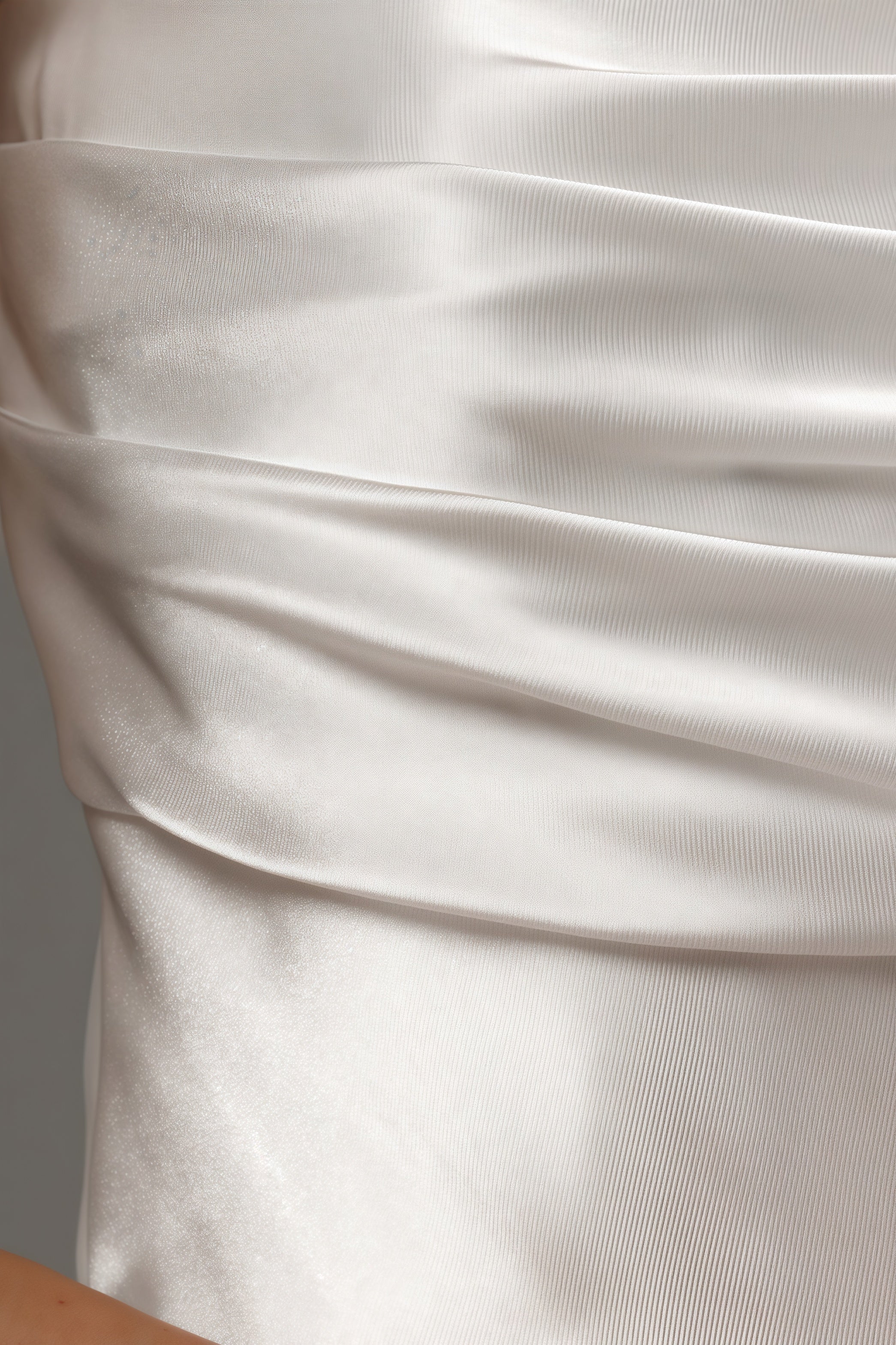 Marris White Sleeveless Wedding Maxi Dress