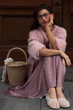 Heavyweight Plush Faux Fur Relaxed Cardigan
