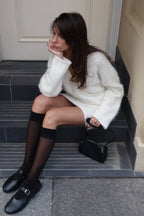 Diamond Button Knit Set Plush Lazy Luxury Two Piece Set