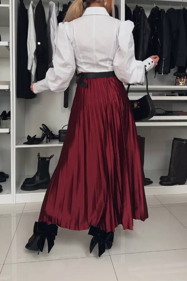 EVENING BELT SKIRT