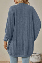 Fashion Bat Sleeve Cardigan Loose Knitted Jacket