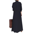 Lucia Premium Women's Long Sleeved Polo Dress Chic Silhouette Collection