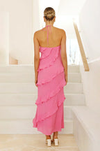Bárbara Aesthetic Maxi Dress Pink Boutique Collection