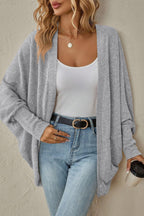 Autumn-Winter New Solid Color Midi Knit Cardigan