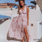 Rebeca Aesthetic Women's Summer Maxi Dress with Print Designer Edit