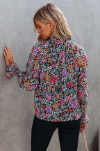 Bring Your Love Print Long Sleeve Top