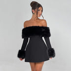 Carnival Mini Dress Black