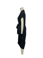Summer Babe Midi Dress Black