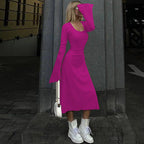 Elizabeth Maxi Dress Rose Red