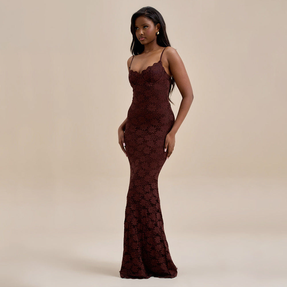 Kreacher Maxi Dress Brown
