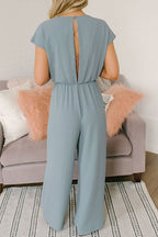 Divine Time V-neck Wide Leg Jumpsuit - 3 Colors