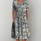 Patrizia Aesthetic Cotton Dress Evening Wear Edit