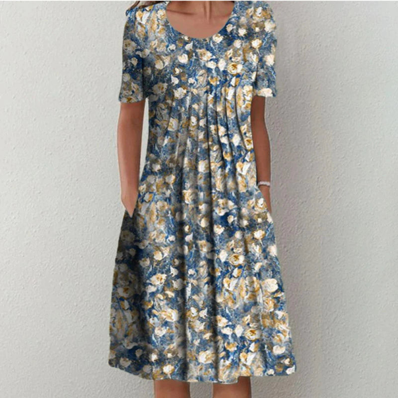 Patrizia Aesthetic Cotton Dress Evening Wear Edit