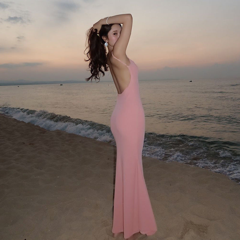 Hellebore Maxi Dress Pink
