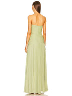 SABRINA SLEEVELESS DROP - WAIST MAXI DRESS