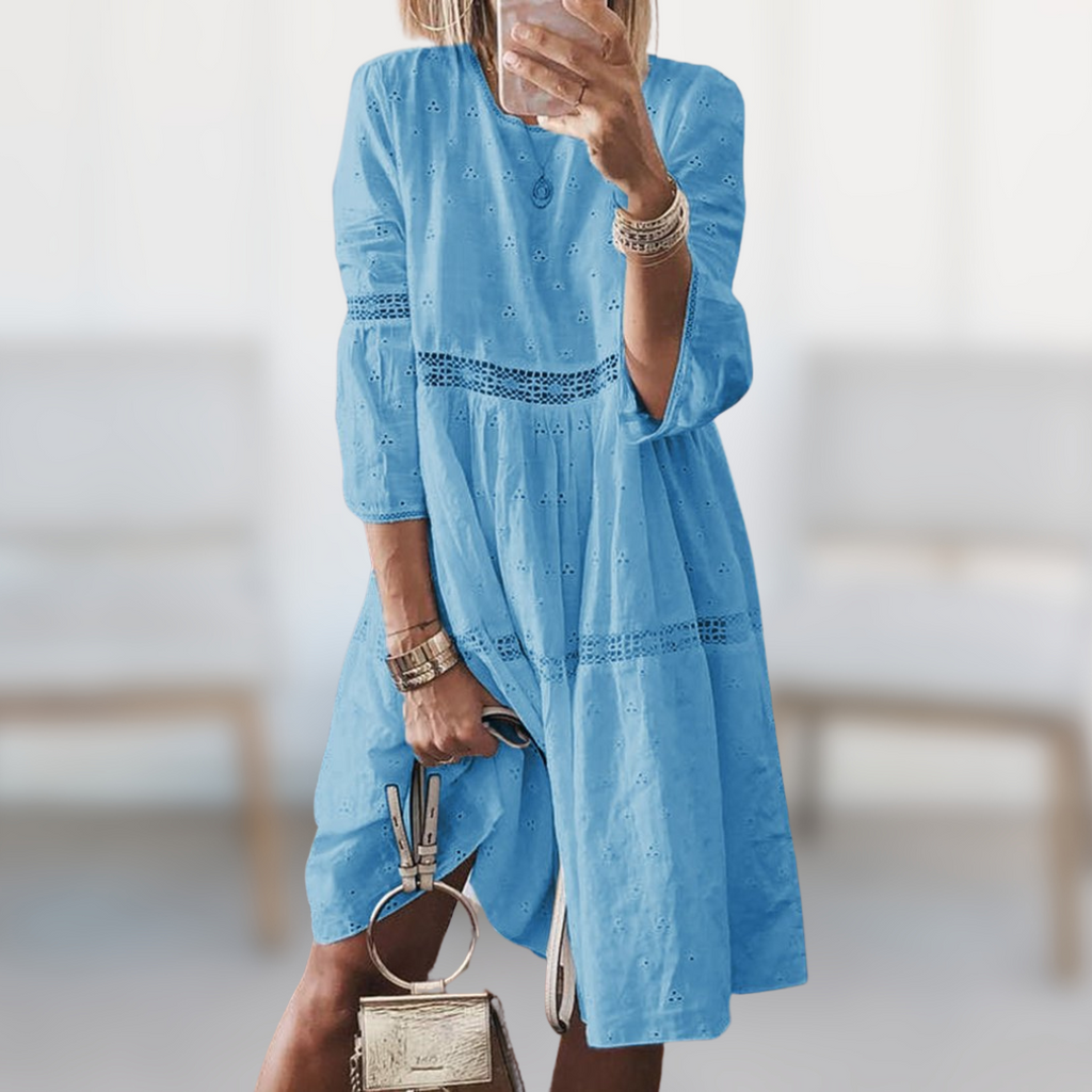 Mónica Exclusive Embroidered Dress Designer Edit