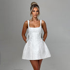 Moriyon Mini Dress White