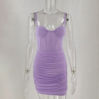 Cupid's Dream Mini Dress Purple